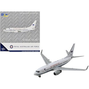 Boeing 737-700 Aircraft "Royal Australian Air Force" White w/Blue "Gemini Macs" 1/400 Diecast Model Airplane by GeminiJets - 1 of 3
