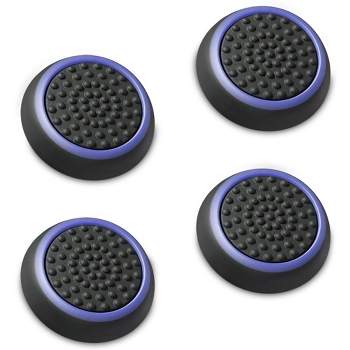 Fosmon Silicone Thumb Grip Caps for PS3, PS4, PS5, Xbox 360, Xbox One S/X, and Xbox Series S/X Gamepads