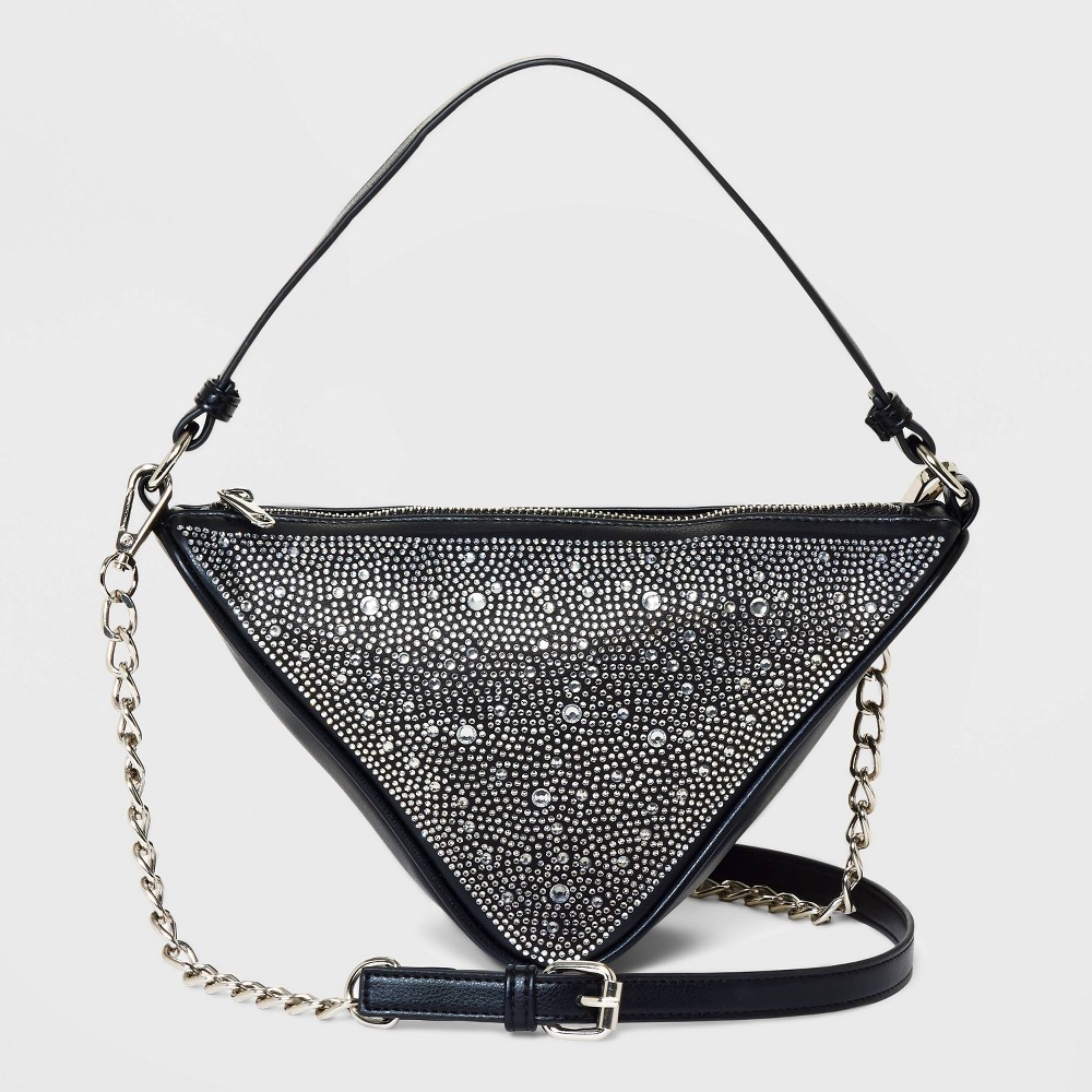 Triangle Crossbody Bag - Wild Fable™ Black