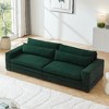 CAVINAS 104.72 inch Fabric Sofa Couch, Mid Century Modern Sofa Solid Wood Leg, for Living Room, Apartment, Bedroom, Office - 2 of 4