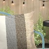 Outdoor Decor by Commonwealth Printed Outdoor Pillow Cover 18" x 18" Multi (Cover Only) - 3 of 4