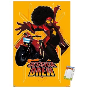 Trends International Marvel Spider-Man: Across the Spider-Verse - Jessica Drew Unframed Wall Poster Prints - 1 of 4