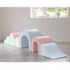 KIDKII Rainbow Play Set 7-Piece Foam Climbing & Motor Skill Play Kit, Pastel Mix - 2 of 4