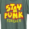 Women's - Instant Message - Stay Punk Forever Short Sleeve Graphic T-Shirt - 2 of 4