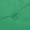 vidaXL Garden Chair Cushions 6 pcs Green 19.7"x19.7"x1.6" Fabric - 3 of 4