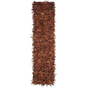 Leather Shag LSG601 Handwoven Rugs - Safavieh - 1 of 4