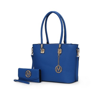 MKF Collection Vanessa Women's Fashion Tote & Wallet Set Handbag by Mia K