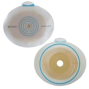 SenSura Mio Click Ostomy Barrier, Trim to Fit, Extended Wear, 30 mm to 45 mm Opening, 5 Count - 1 of 3