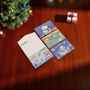 Unique Bargains Christmas Greeting Card Multicolor 5"x3.3" 1 Set - 2 of 4