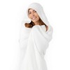 Comfy Cubs Muslin Adult Hooded Towel - Large, Absorbent Hooded Bath Towels for Adults, Stylish Towel with Hood - 2 of 4