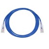 Monoprice Cat6 Ethernet Patch Cable - 7 feet - Blue | Snagless RJ45 Stranded 550MHz UTP CMR Riser Rated Pure Bare Copper Wire 28AWG - SlimRun Series - 4 of 4