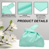 Unique Bargains Canvas Soft Clutch Women's Small Wrist Knot Handbag - 3 of 4
