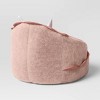 Dino Kids' Bean Bag Chair Pink - Pillowfort™ - 4 of 4