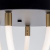 Artcraft Lighting Cascata 4 - Light Semi-Flush Mount in  Black/Brushed Brass - 4 of 4