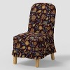 Rounded Back Slipcovered Dining Chair with Ruffle - Threshold™ - 2 of 4