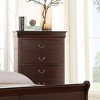 PAGED Traditional Design Dresser for Bedroom Storage Cabinet with Drawers and Metal Glides for Living Room, Hallway, Office - 2 of 4
