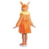Pokemon Kids' Flareon Hooded Dress Costume - Orange - 10-12 - 2 of 4