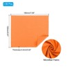 Unique Bargains Eyeglass Microfiber Soft Lightweight Cleaning Cloth 50 Pcs - 2 of 3