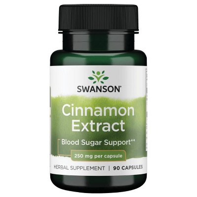 Swanson Cinnamon Extract 250 mg 90 Capsules.