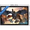 Trends International How To Train Your Dragon (2025) - Group Framed Wall Poster Prints - 3 of 4