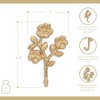 Cheung's Mythra Golden Flower Cast Iron Wall Hook - 3 of 4