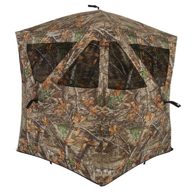 Ameristep Care Taker 66 x 55 x 55 Polyester Realtree Camo Ground Blind (2 Pack), 1 of 3