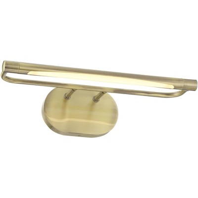 Possini Euro Design Possini Euro Samuel 17" Wide Antique Brass LED Picture Light