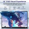 jumper 2 in 1 Laptop, 16 inch Convertible Laptop Computer with FHD 360 Degree Touchscreen, 1152GB Storage, 32GB RAM, Fingerprint Reader, Celeron N5095 - 4 of 4
