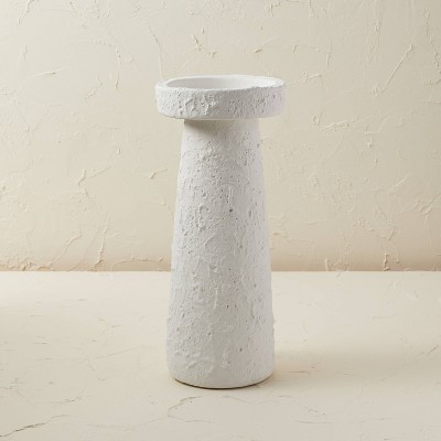 Photo 1 of 12 x 5 Terracotta Candle Holder Chalk White - Opalhouse designed with Jungalow