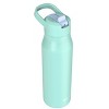 Zak Designs 20 fl oz Double Walled Stainless Steel Tranquility Insulated Straw Bottle - 3 of 4