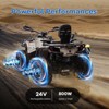 Garvee 12V 2-Seater Ride On ATV for Kids, Electric Car with Remote Control, 4x200W Motors, Bluetooth Music, LED Lights, Spring Suspension - 4 of 4