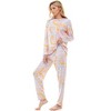 Emerson Road Whisper Rib Long-Sleeve Lettuce Hem Pajama Set - 4 of 4