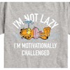 Boys' - Garfield - Not Lazy Short Sleeve Graphic T-Shirt - 2 of 4