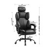 NFL Las Vegas Raiders Champ Office Chair - 3 of 4