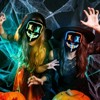 GustoWave 2 Sets of LED Halloween Masks -with x-Shaped Eyes and Three Modes of Illumination, Terrifying v-Shaped Glowing Mask Suitable Halloween Party - 3 of 4