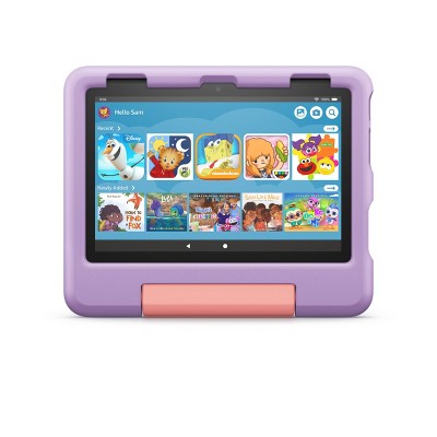 Fire Hd 8 32gb Kids Tablet - (2022 Release) - Purple : Target