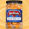 Halloween Orange Cream Taffy Chews by It's Delish, 18 OZ Jumbo Container Jar - 3 of 4