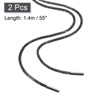 Unique Bargains Rhinestone Drawstring Cords Replacement Glitter Shoelaces 2 Pcs - 2 of 4