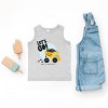 The Juniper Shop SmileyWorld Let's Go Dump Truck Toddler Tank - 3 of 4
