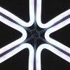 18" Neon Style Snowflake Christmas Novelty Light - National Tree Company - 3 of 4