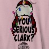National Lampoon Men's You Serious Clark? Long Sleeve Graphic Cotton Sweatshirt Hoodie - 2 of 3
