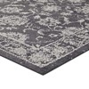 Modway Kazia 5x8 Area Rug – Distressed Floral Lattice Design in Beige and Gray, Soft Low Pile Carpet for Living Room or Bedroom - 2 of 4