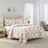 Twin Joyce Cotton Quilt & Sham Set Pink - Laura Ashley : Target