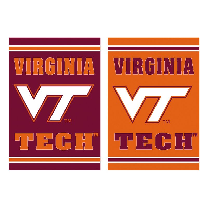 Evergreen NCAA Virginia Tech Suede House Flag 28 x 44 Inches Outdoor Decor for Homes and Gardens, 2 of 8