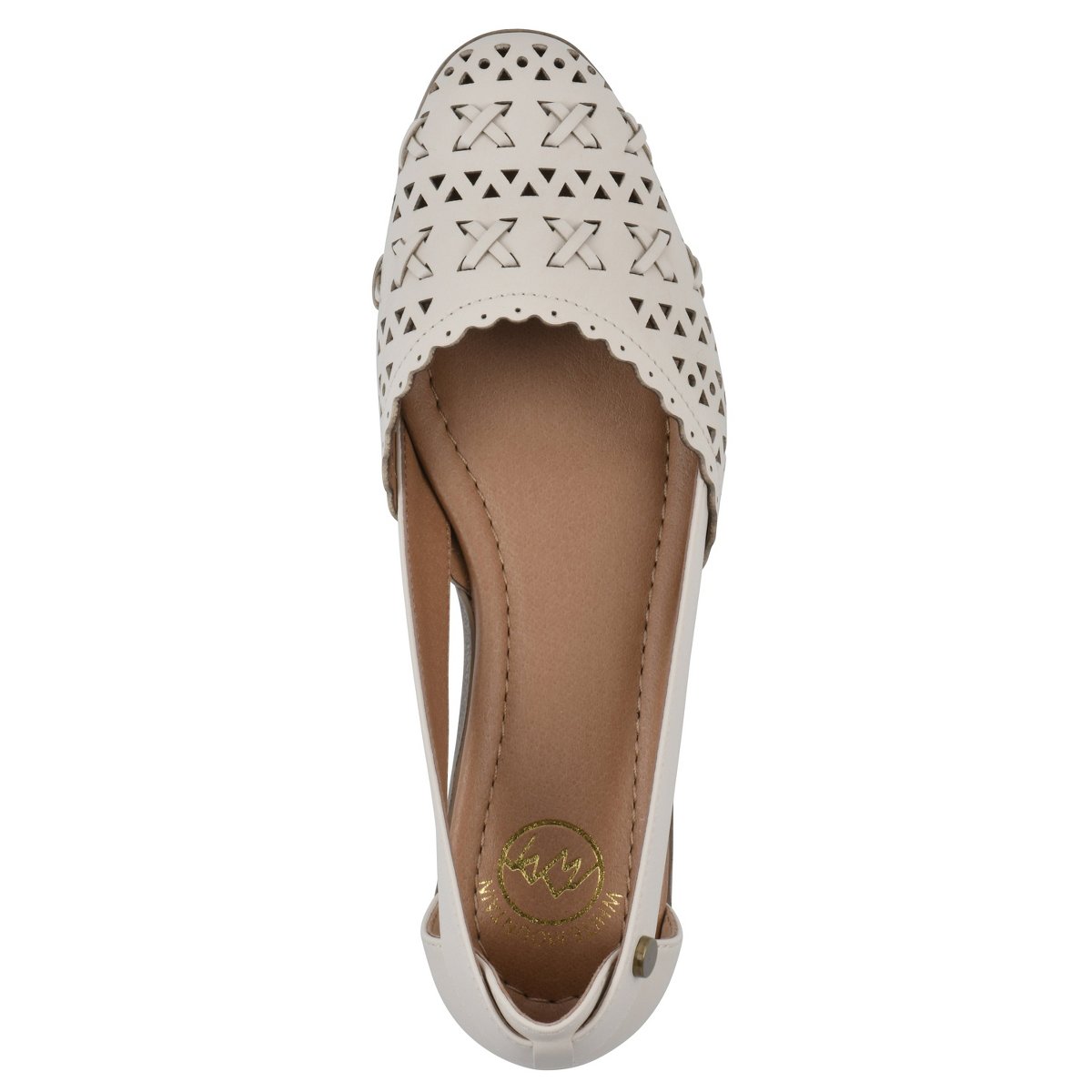 Обувь White Mountain Women's Nobler Pointed-toe Flat, Eggshell Smooth, 9 — фото 3