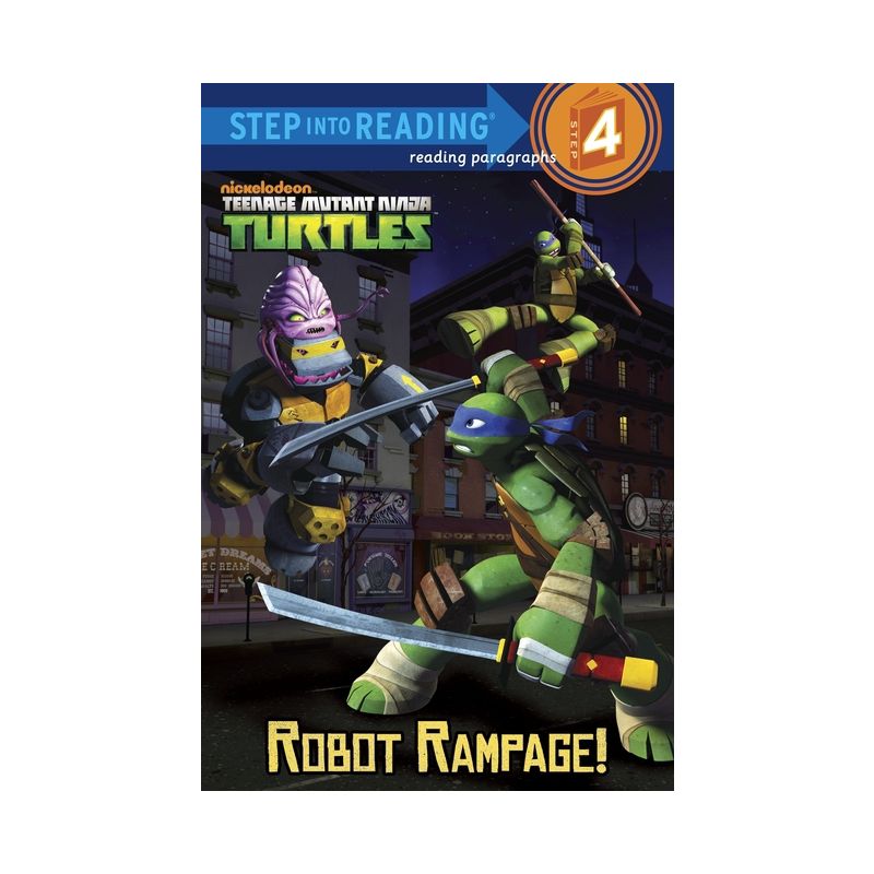 Robot Rampage! (Teenage Mutant Ninja Turtles) - (Step Into Reading) by  Christy Webster (Paperback), 1 of 2