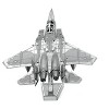 Model Kit McDonnell Douglas F-15 Eagle Fighter Aircraft (Moderate Difficulty) Steel Model by Metal Earth - 2 of 4