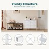 CAVINAS Fabric Dresser,Multifunctional Dressers Organizer with Drawers,Closet Organizer for Bedroom,Nursery,Entryway - 3 of 4