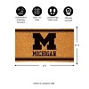 Evergreen University Of Michigan, PVC Mat 1C - 3 of 4