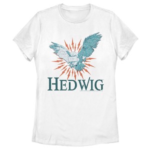 Women's Harry Potter Hedwig Owl Flight T-Shirt - 1 of 4